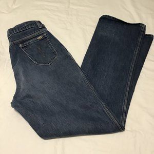 Vintage GWG High Waist Flare Leg Jeans Size 18L